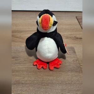 TY Beanie Baby - PUFFER the Puffin (6 inch) Stuffed Animal Toy.